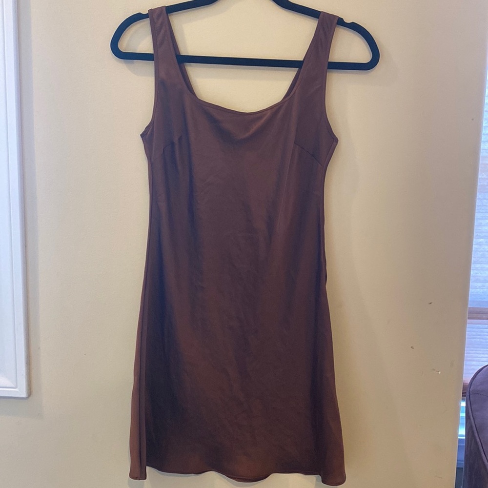 Aritzia Wilfred Satin Mini Dress